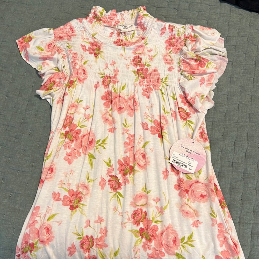 Francesca’s Flower Blouse